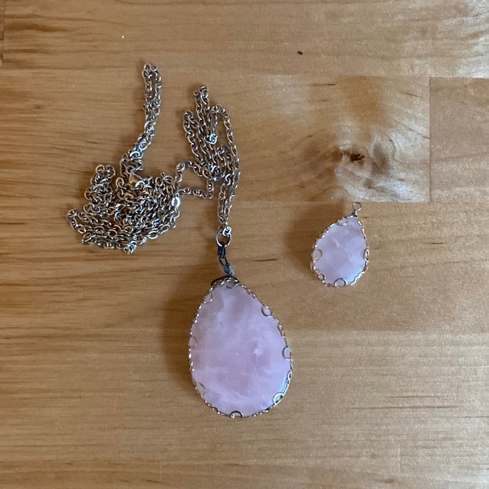 Pink Stone Necklace